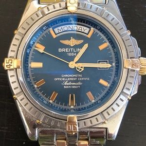 Men's Breitling Chronometer Automatic/Blue Dial